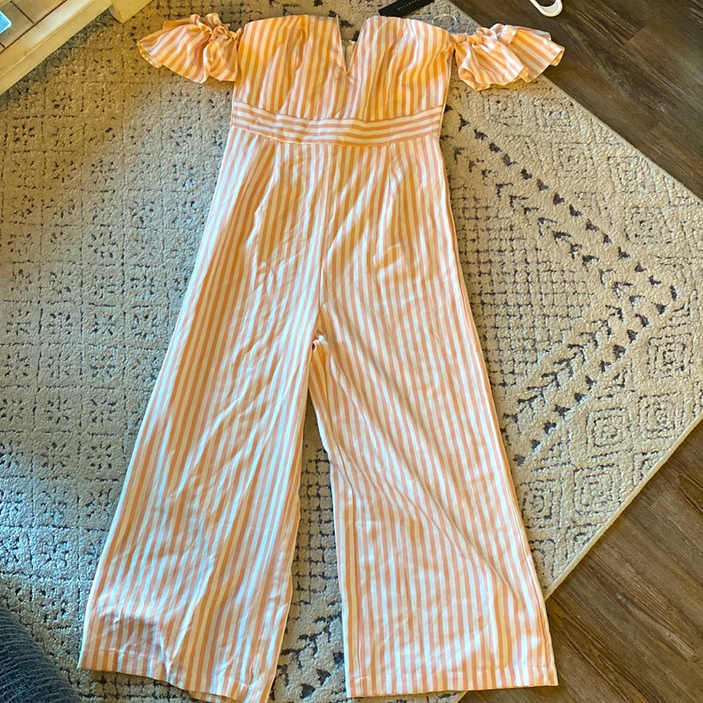 Revamped Pink Jumpsuit - size L, new with tags!